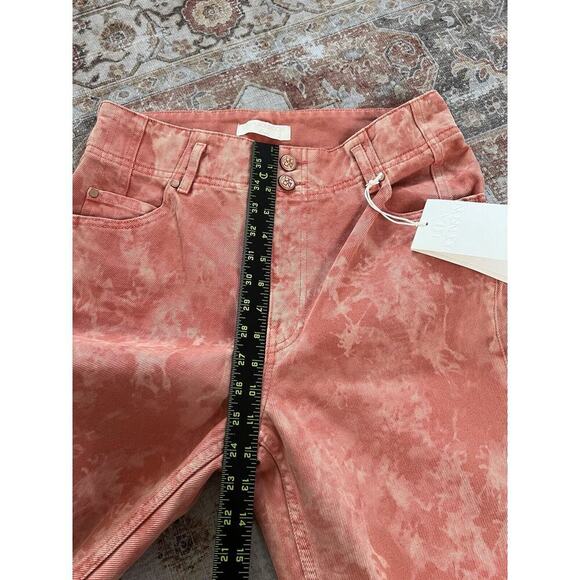 Ulla Johnson The Thea Jean Aura Wash Barrel Leg Jean High Rise 29 NWT Tie dye - Picture 4 of 12